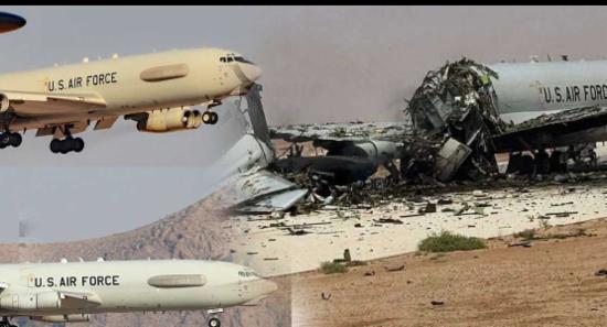 E-3 Sentry ඔත්තු බැලීමේ යානයක් විනාශයි